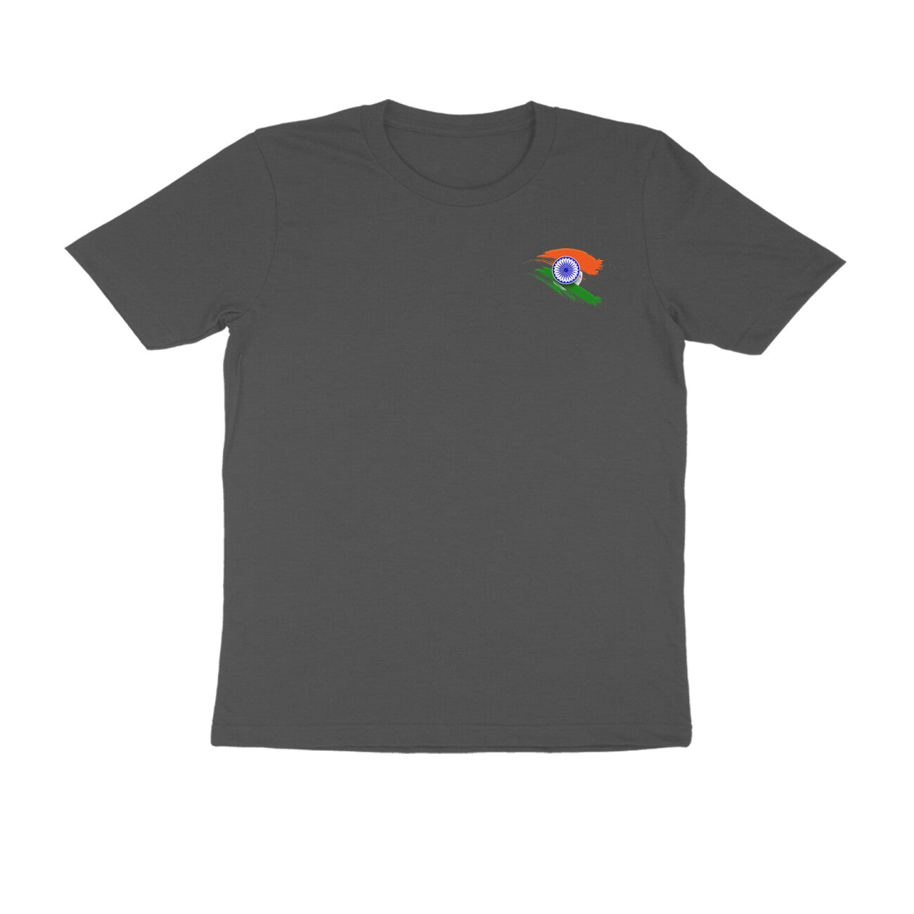 "Tricolor Pride: Indian Flag T-Shirt Design"